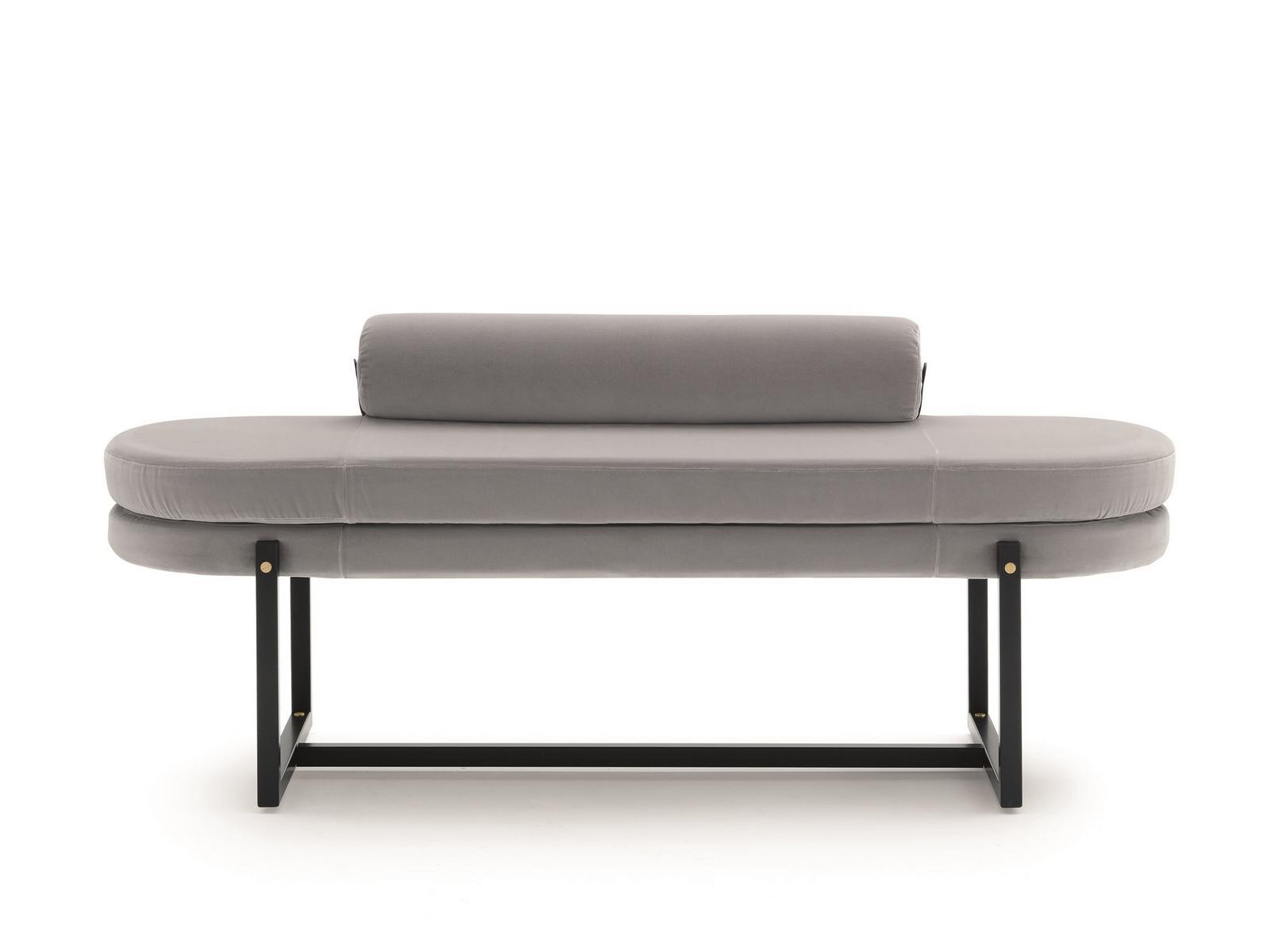Upholstered fabric bench | Sigmund by Arflex