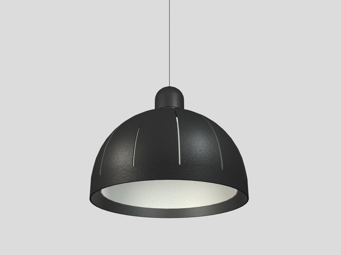 LED metal pendant lamp | Cupole S1 30 by Masiero