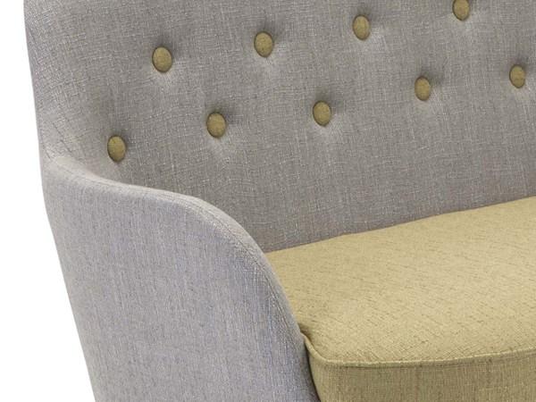 Fabric small sofa | Cornell by Domingo salotti
