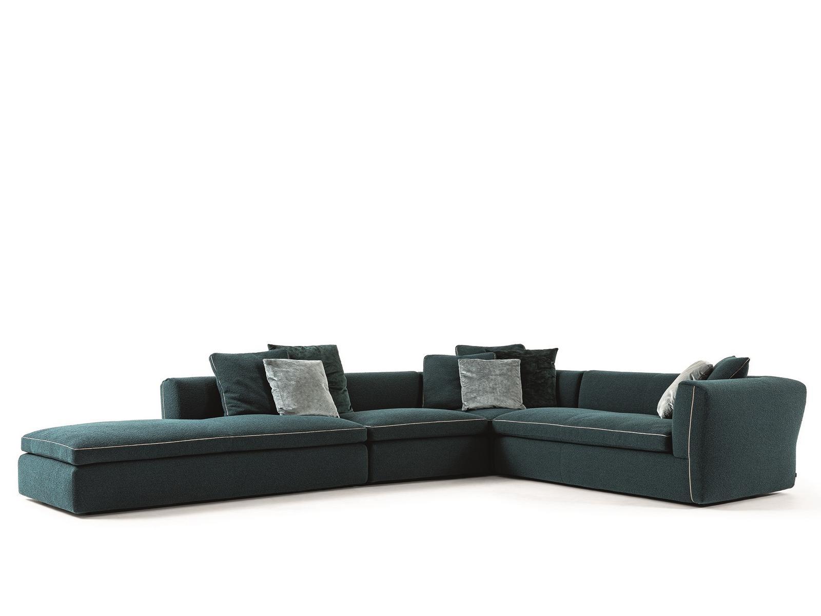 Modular fabric sofa | 291 Dress-up! by Cassina