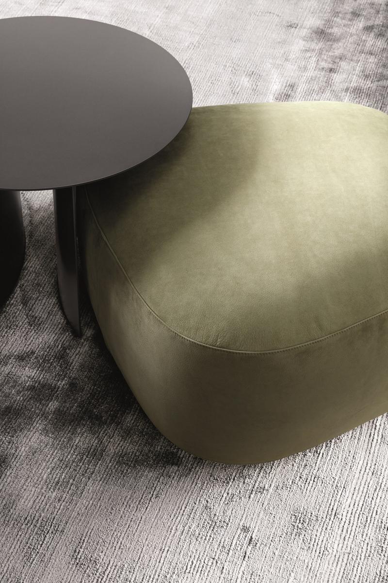 Pouf with removable lining | Pierre by Flou
