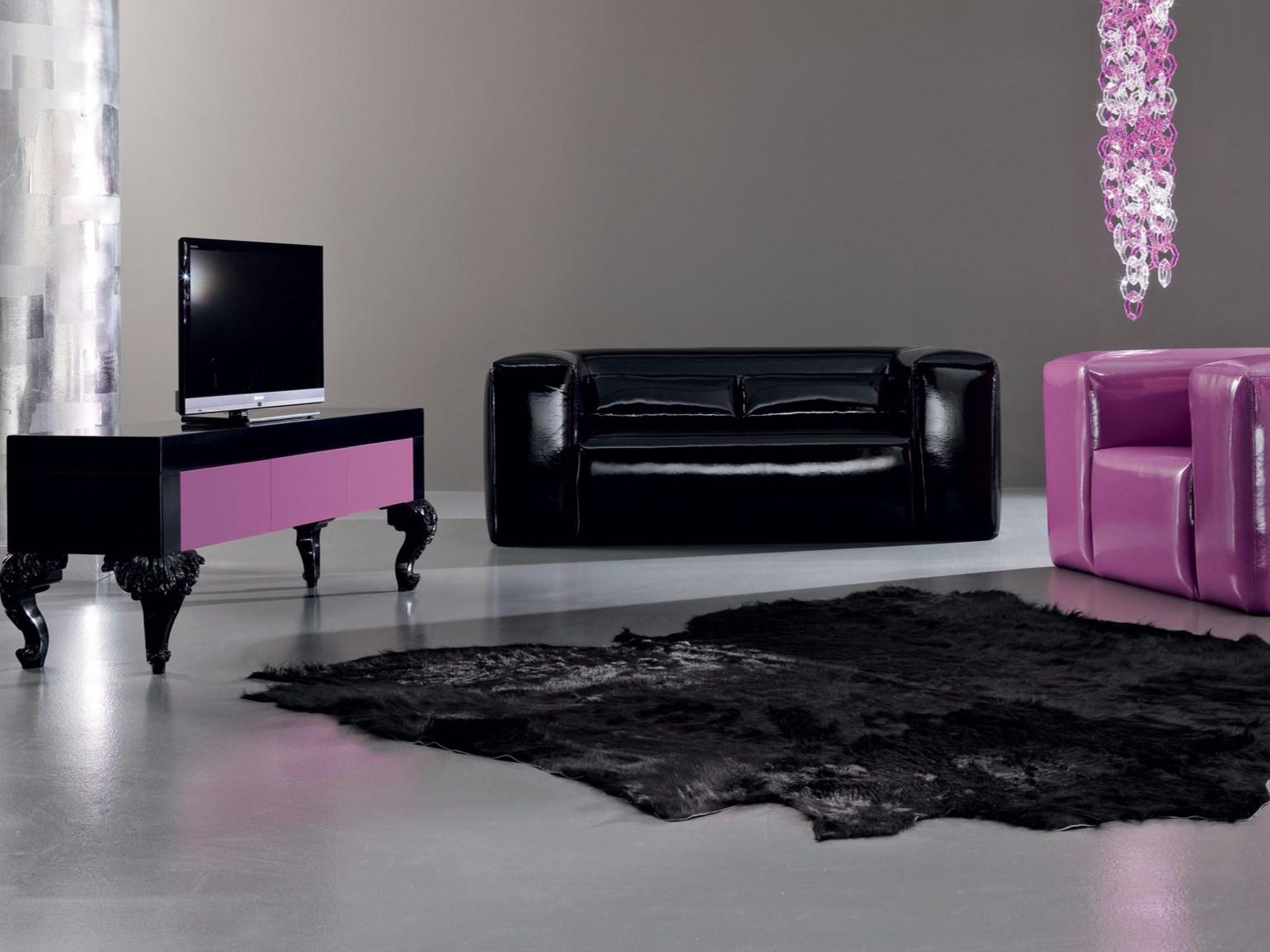 Leather armchair with armrests | Minimal Baroque by Modenese Gastone