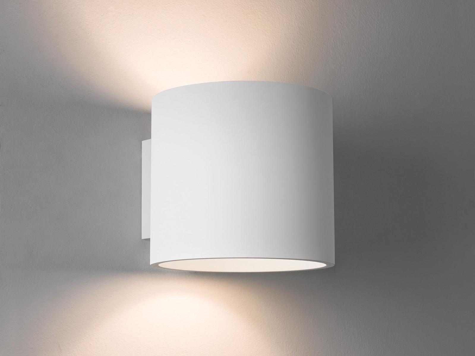Plaster wall light with dimmer | Brenta by Astro lighting