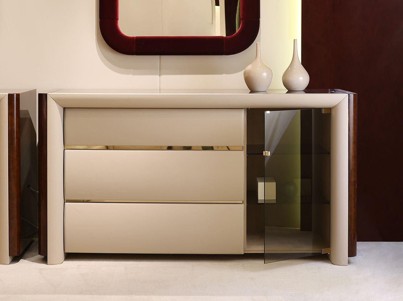 Wooden chest of drawers | Madison by Turri