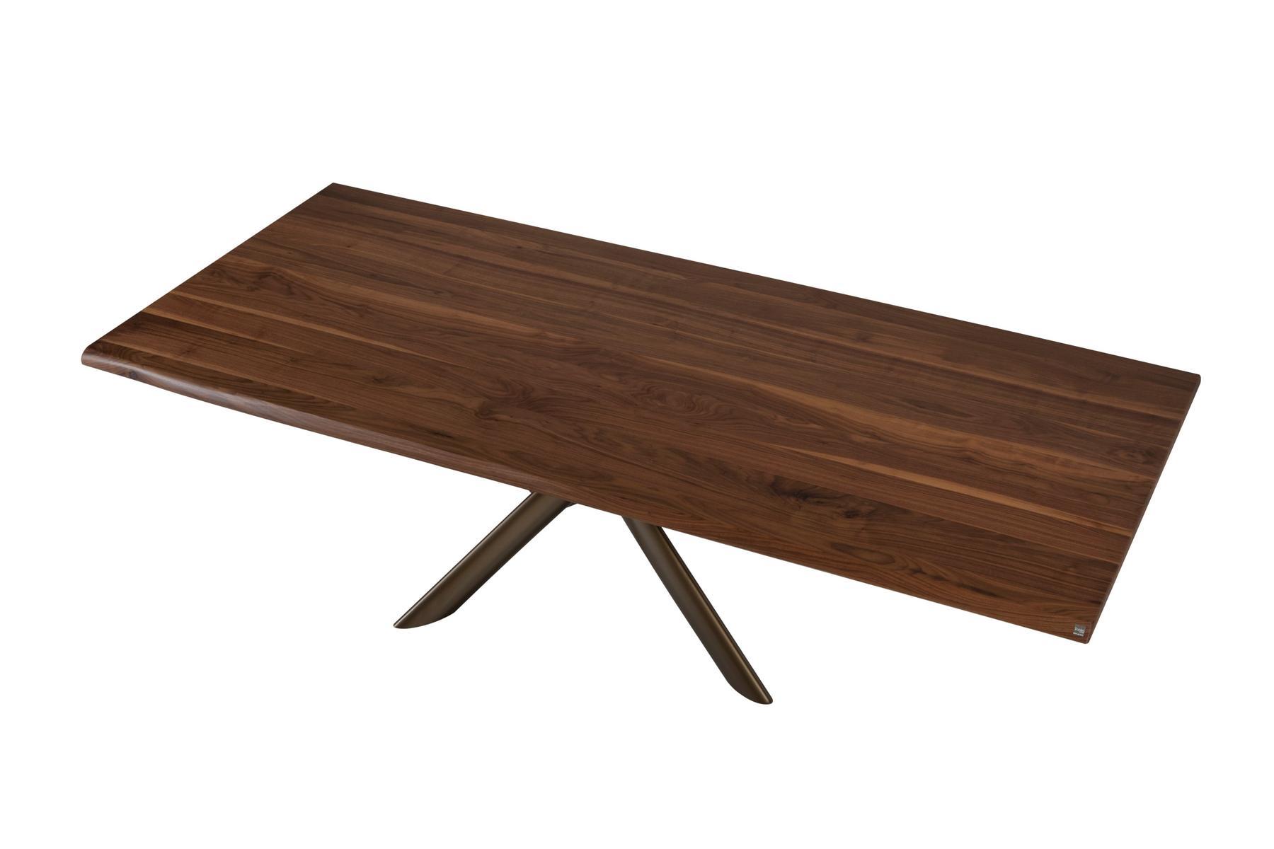 Rectangular walnut table | Style by Tonin Casa