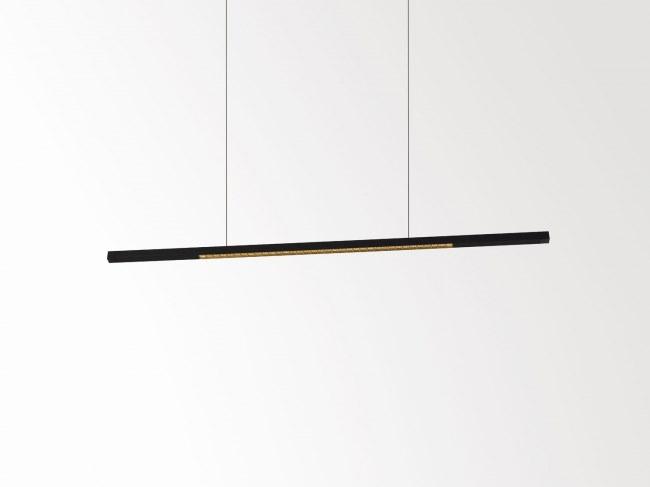 LED office metal pendant lamp | Inform Sq P by Delta light