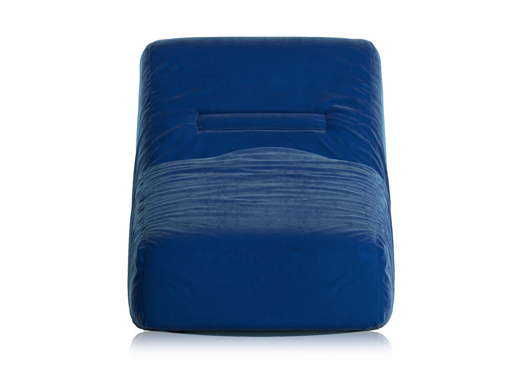 Upholstered fabric Chaise longue | Sleeping Argo by Natuzzi Italia