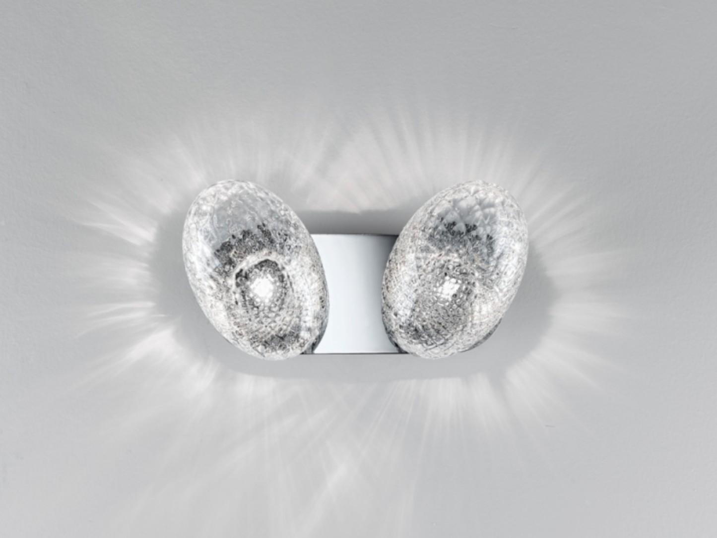 Glass wall light | Bitta by Sylcom