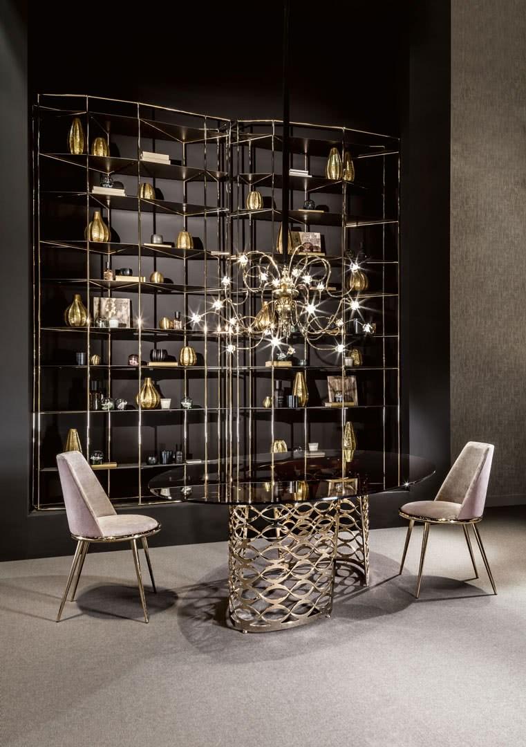 Iron bookcase | Diadema by Cantori