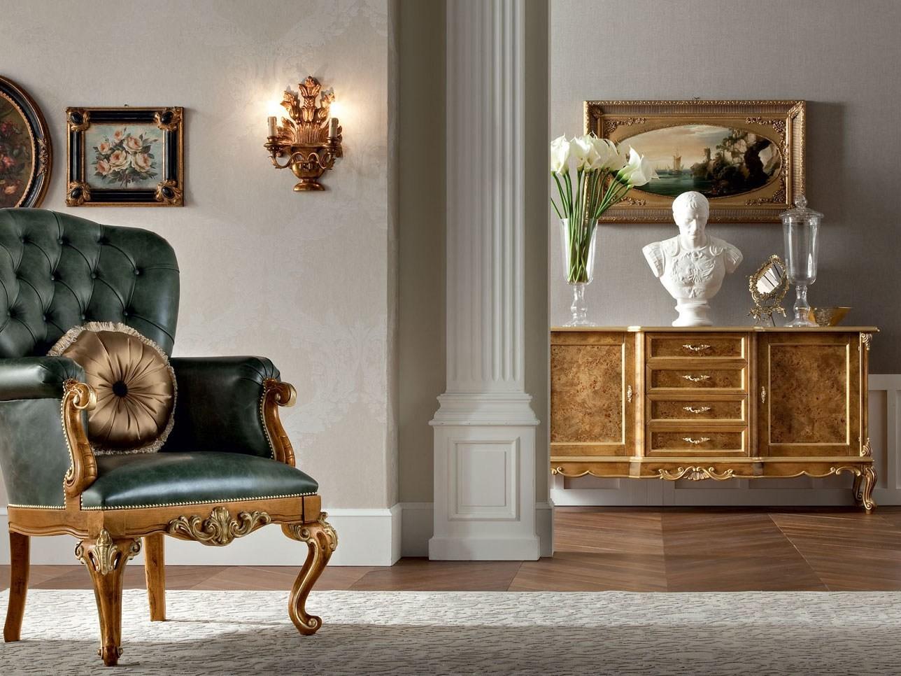 Solid wood sideboard | 12667 by Modenese Gastone