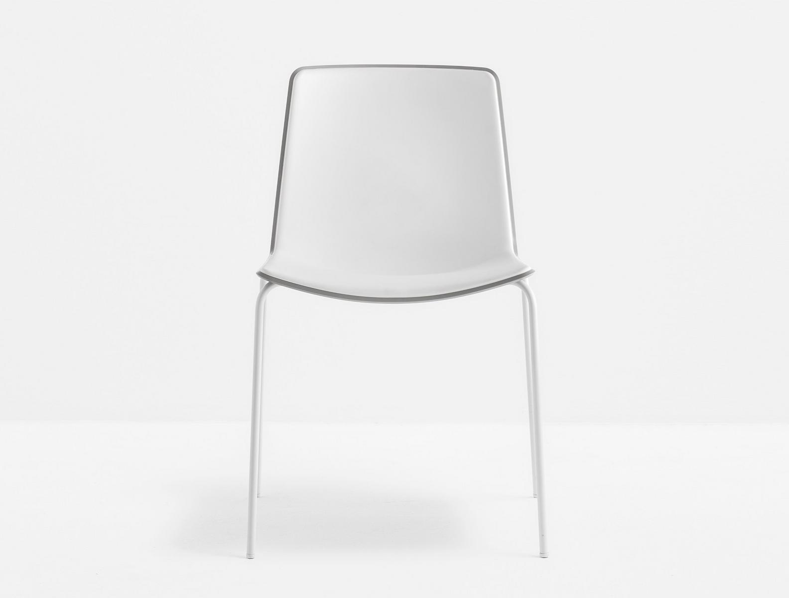 Stackable plastic restaurant chair | Tweet 890 by Pedrali