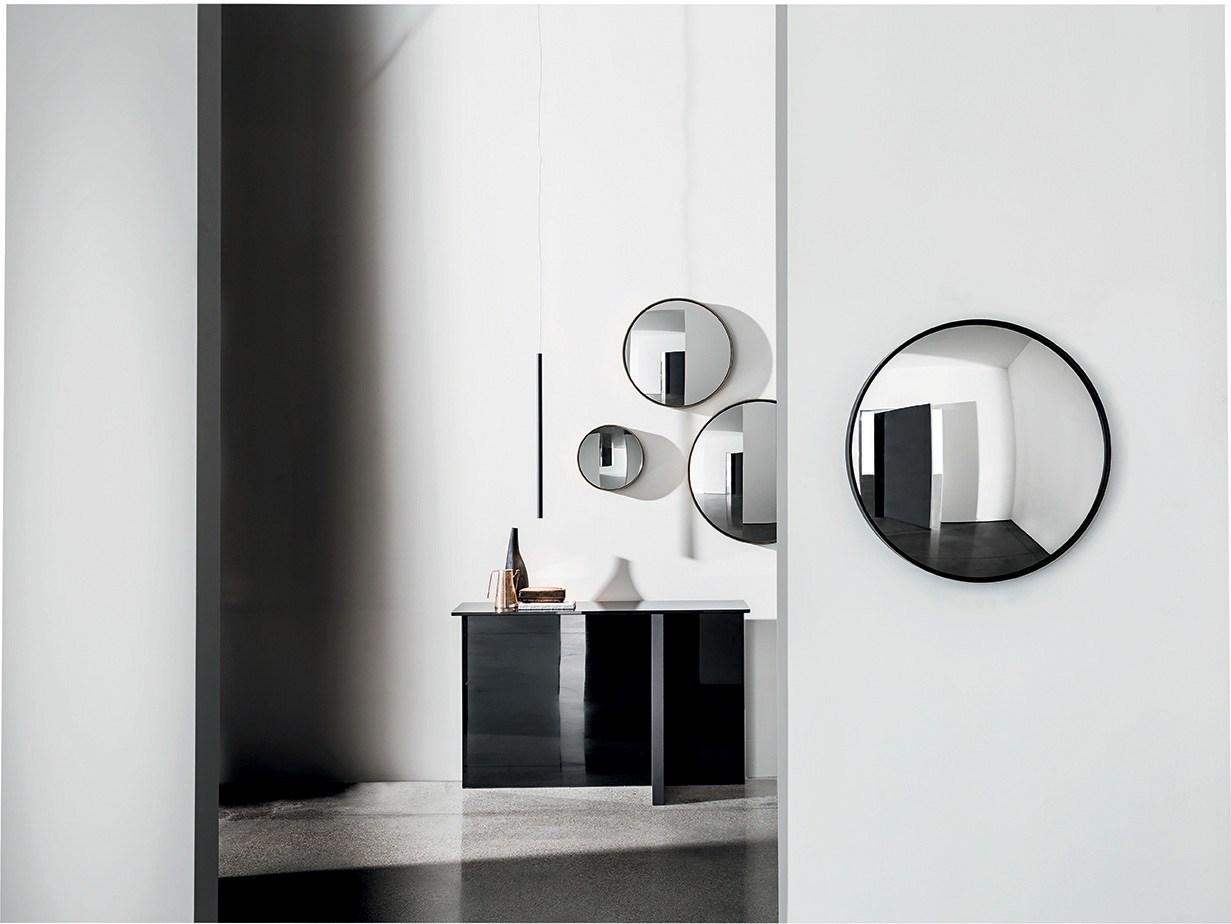 Round wall-mounted mirror | Sail by Sovet