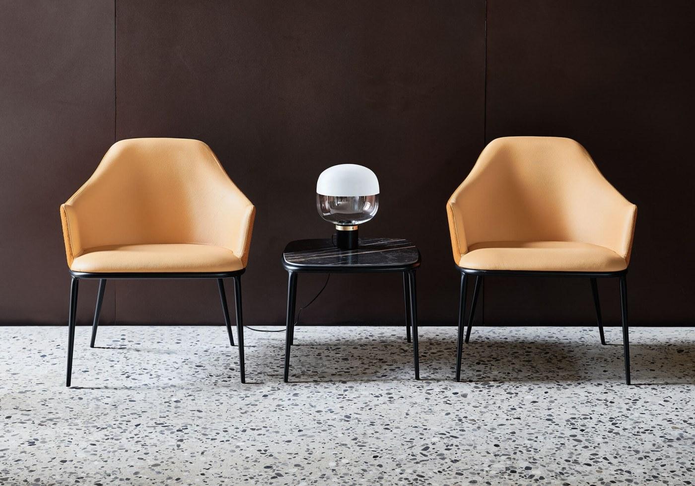 Blown glass table lamp | Ghost by Midj