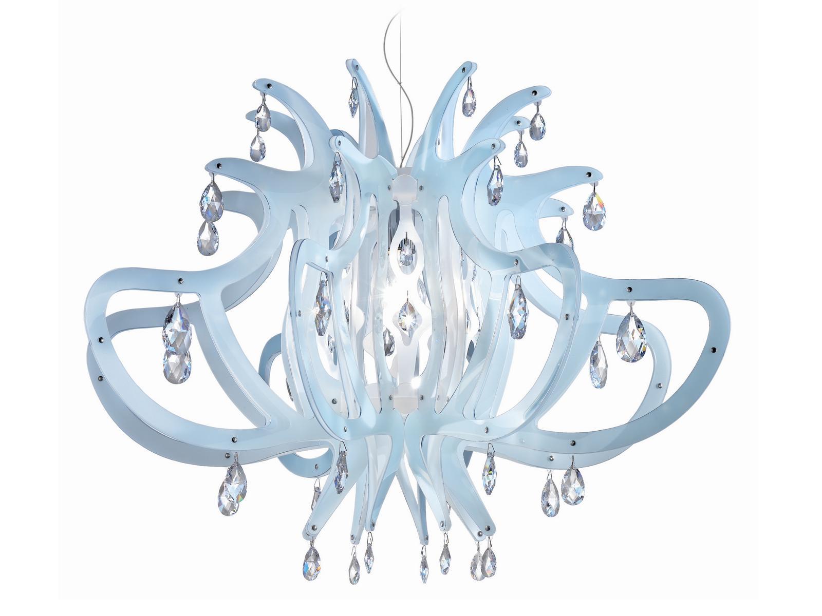 Cristalflex® and Opalflex® Suspension lamp | Medusa by Slamp
