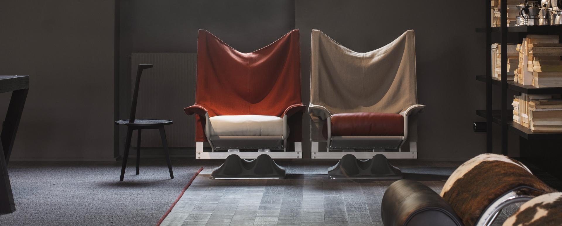 Fabric armchair | 650 Aeo by Cassina