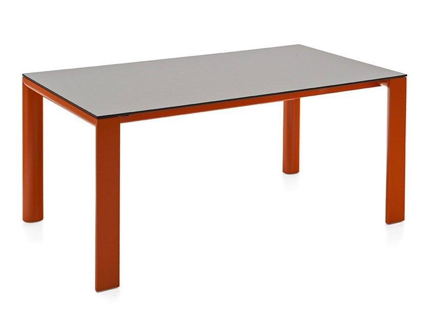 Rectangular HPL table | Dorian by Connubia