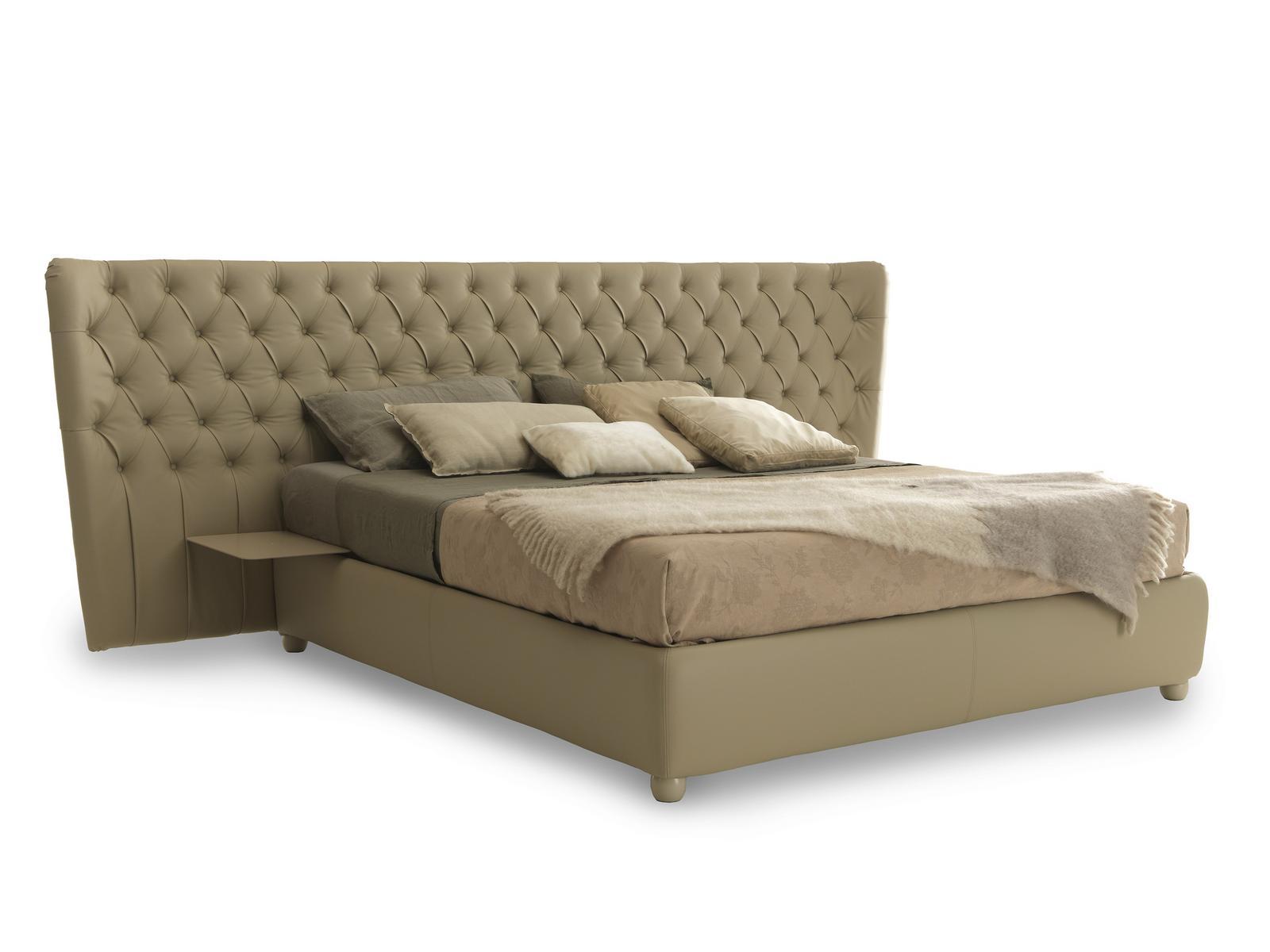 Double bed with tufted headboard | Selene Extra Large by Bolzan letti