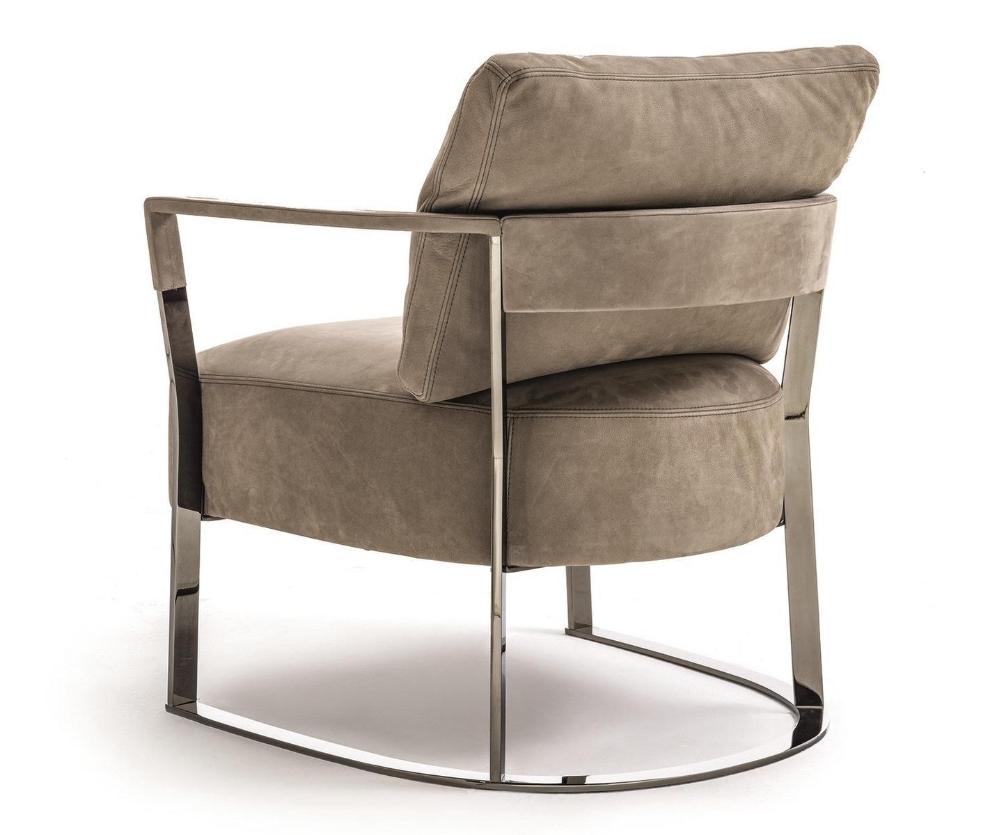Metal easy chair | Kathryn by Longhi
