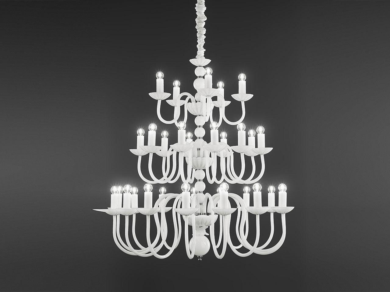 Crystal chandelier | Evoque 281/15+10+5 by Italamp