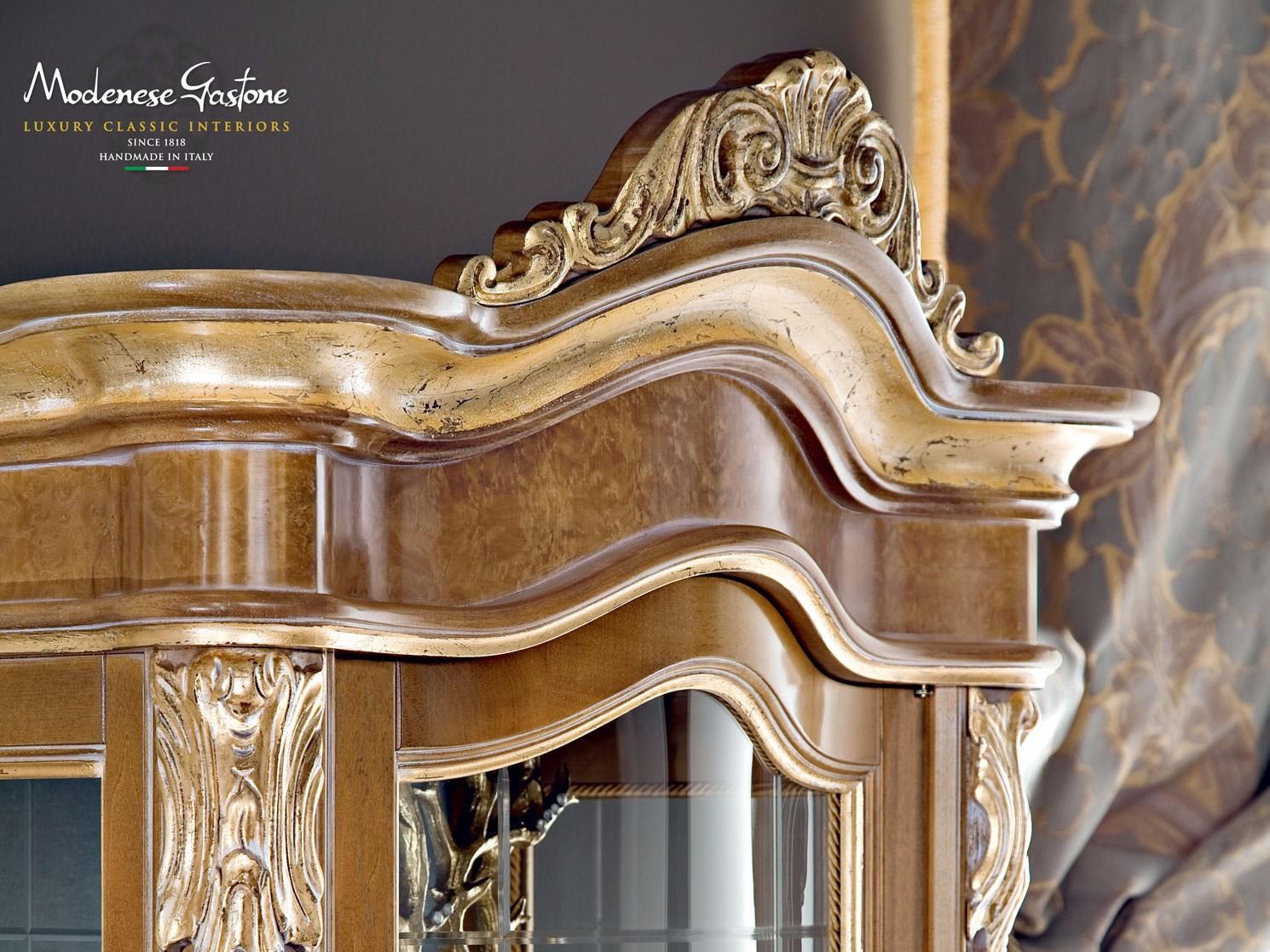 Pendulum wooden clock | 13608 by Modenese Gastone