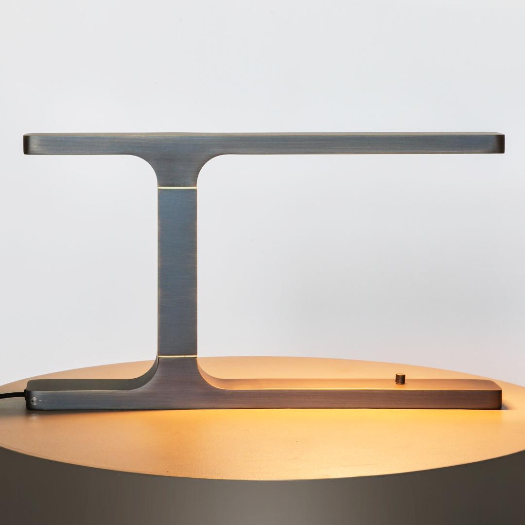 LED bronze desk lamp | Beam by Contardi