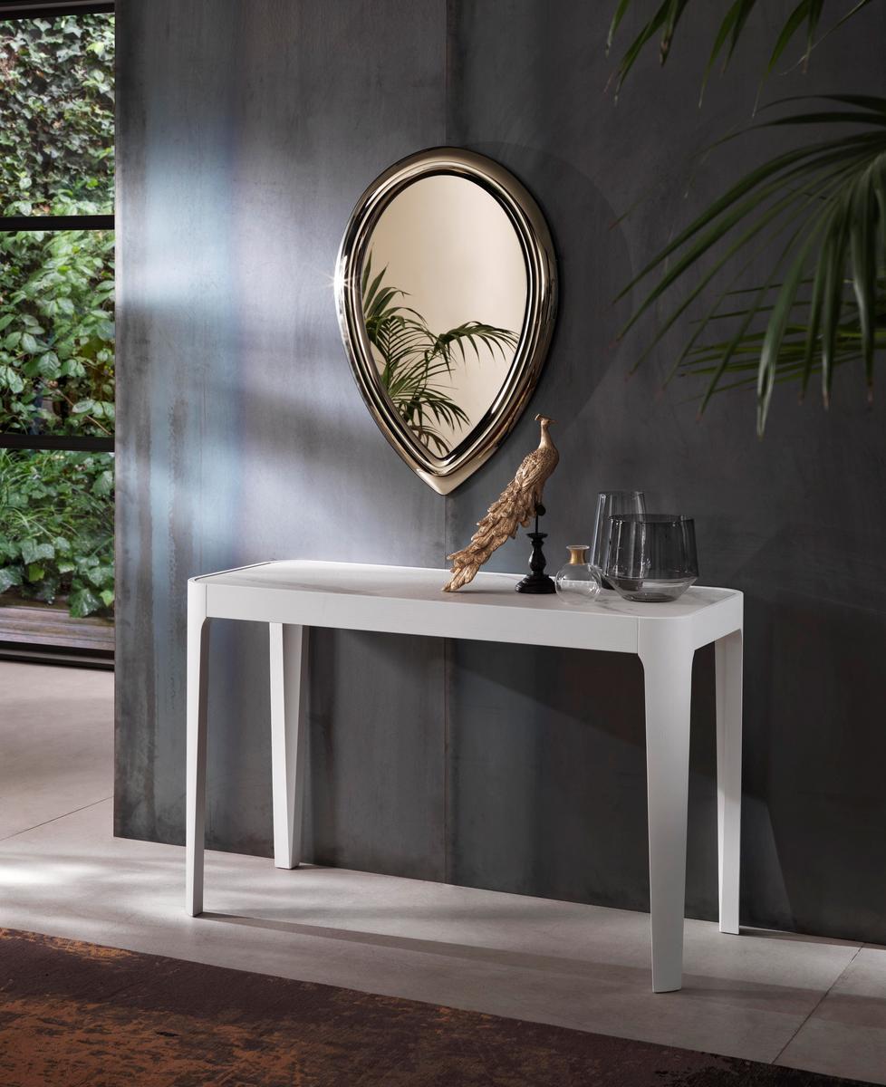 Rectangular wooden console table | Cross by Riflessi