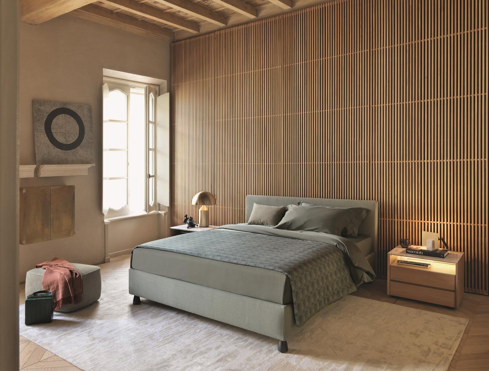 Storage bed | Notturno 2 by Flou