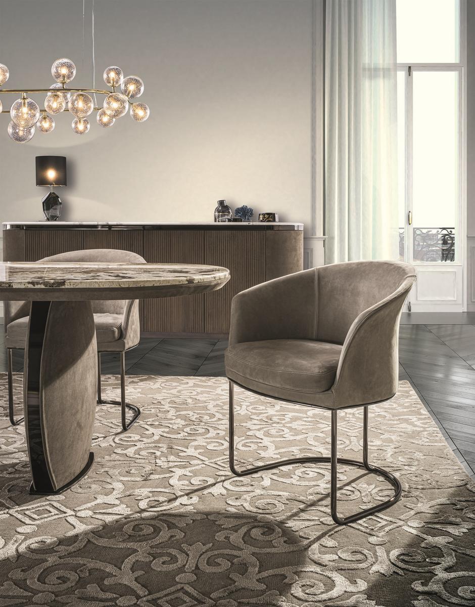 Fabric chair | Lily by Longhi