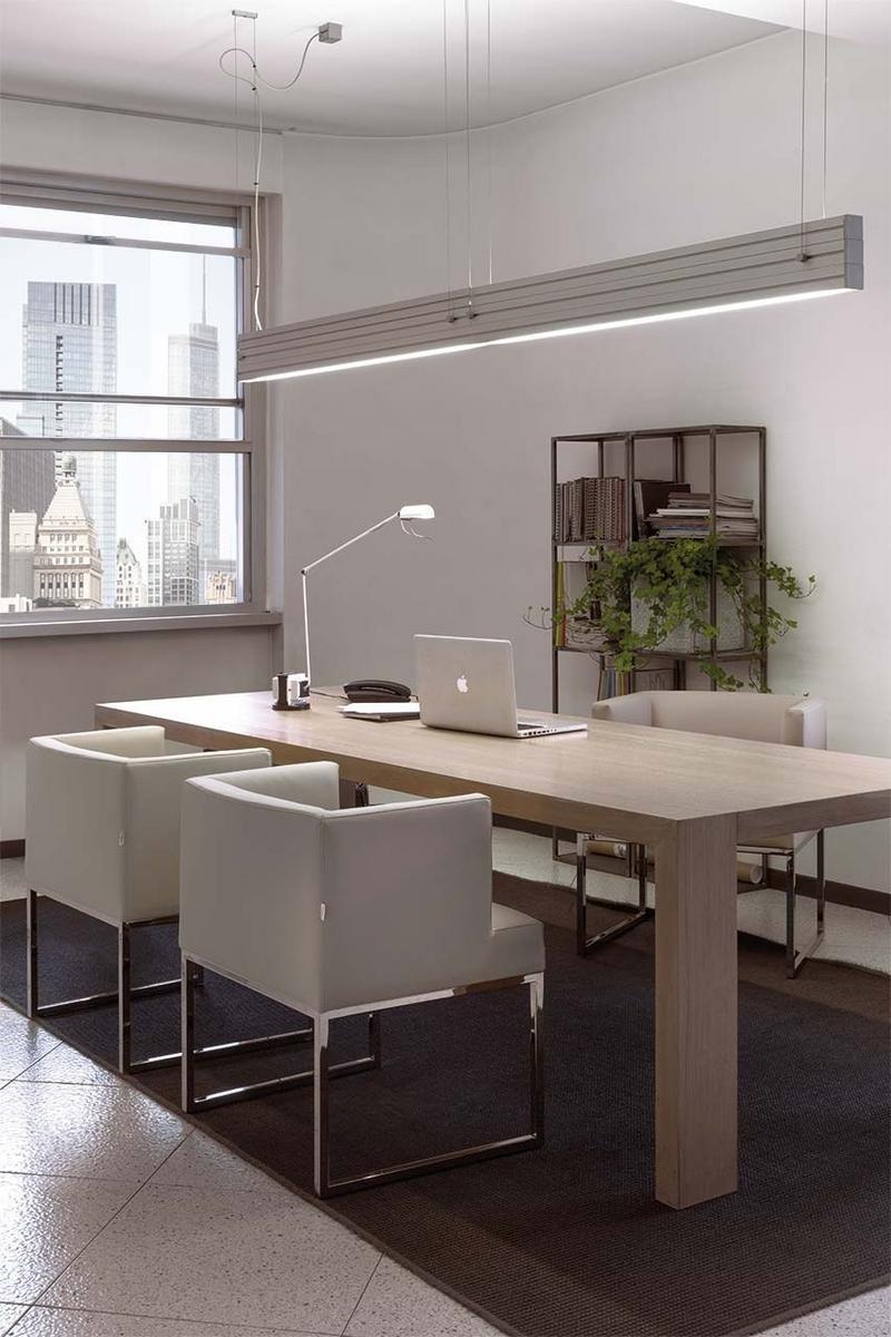 Sled base leather easy chair with armrests | Asia Junior by Frigerio