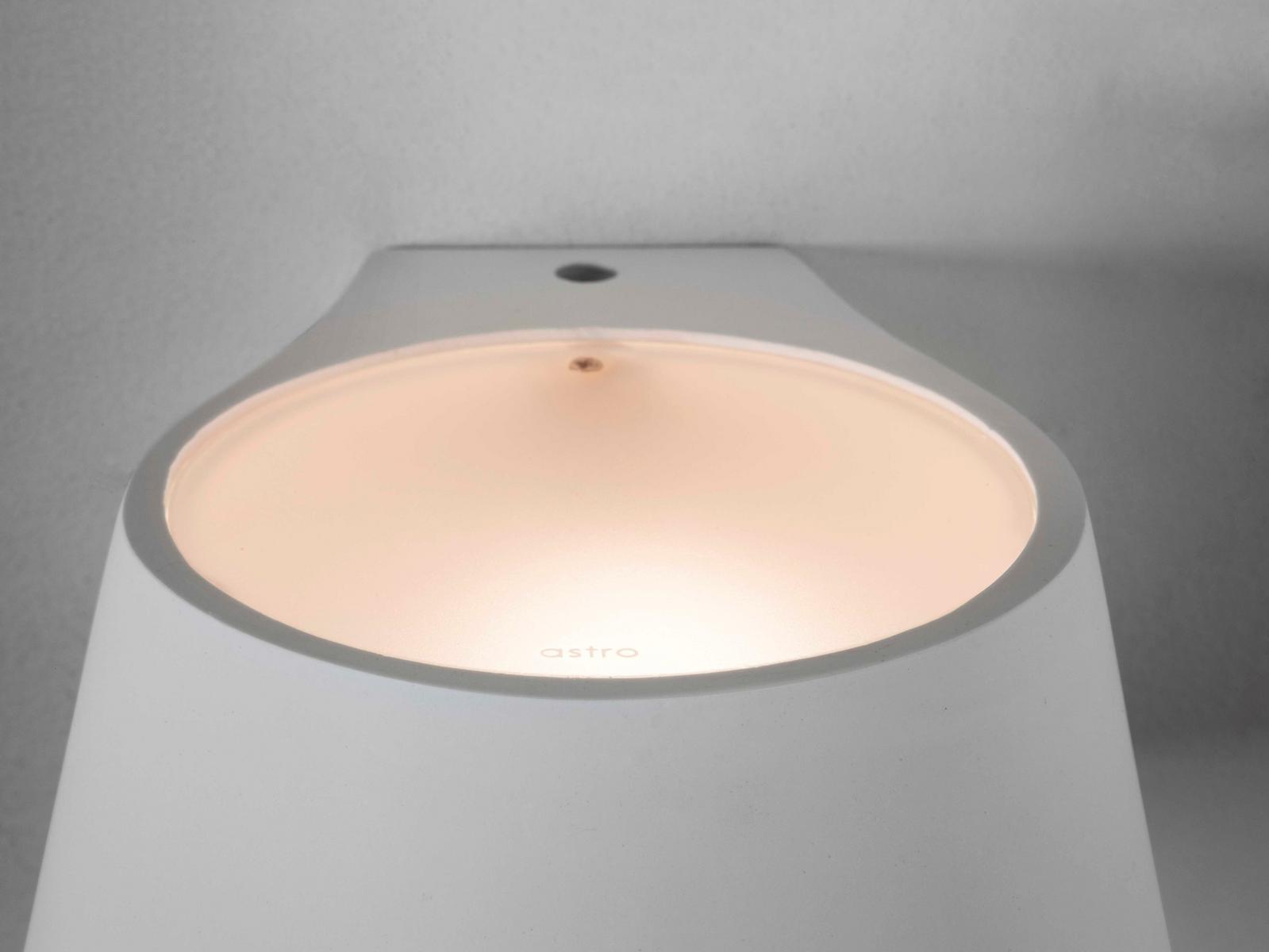 Plaster wall light with dimmer | Koza by Astro lighting
