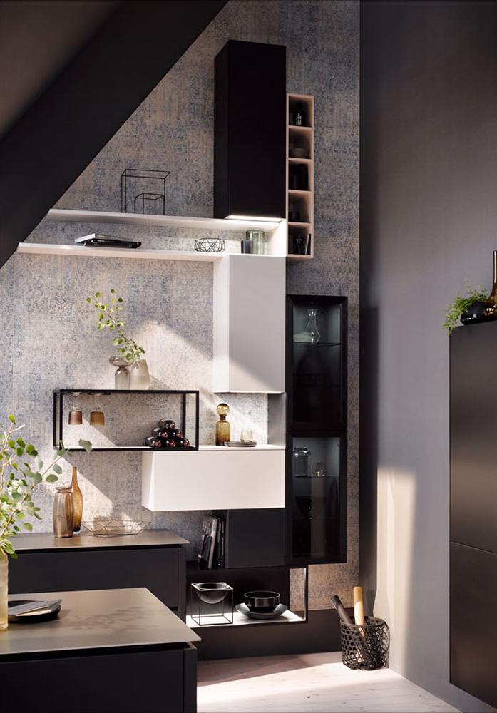 Kitchen without handles Haecker classic AV 2035 GL