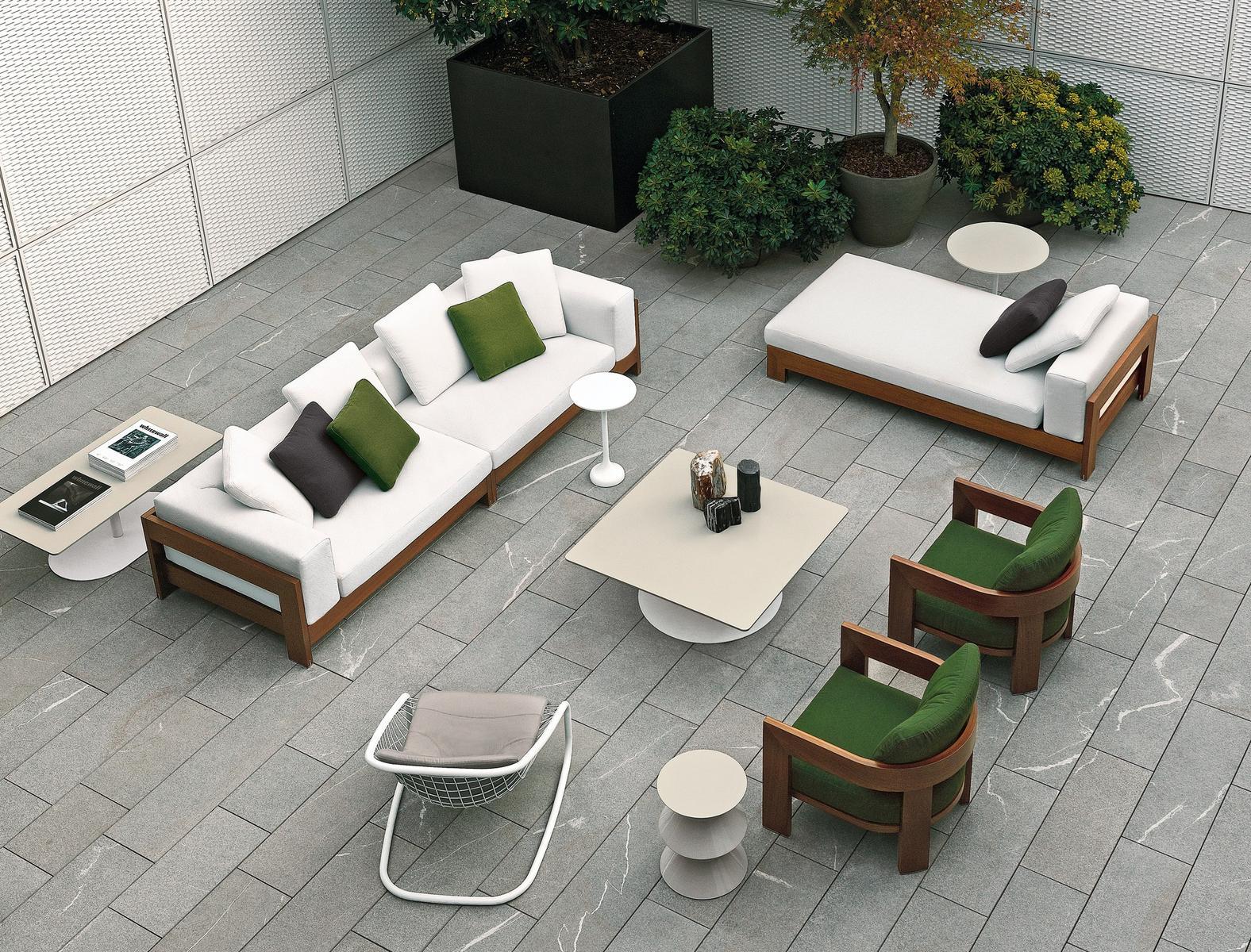 Outdoor sofa | Alison Iroko Outdoor by Minotti