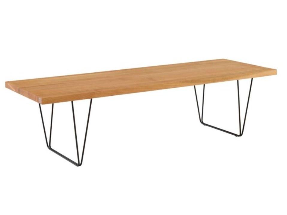 Rectangular solid wood coffee table | Cm 191 by Ligne Roset