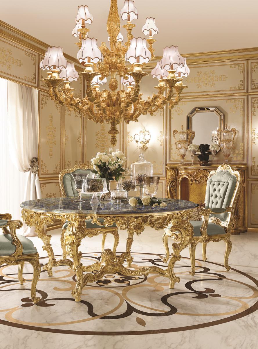 Gold leaf chandelier | Opera by Andrea Fanfani