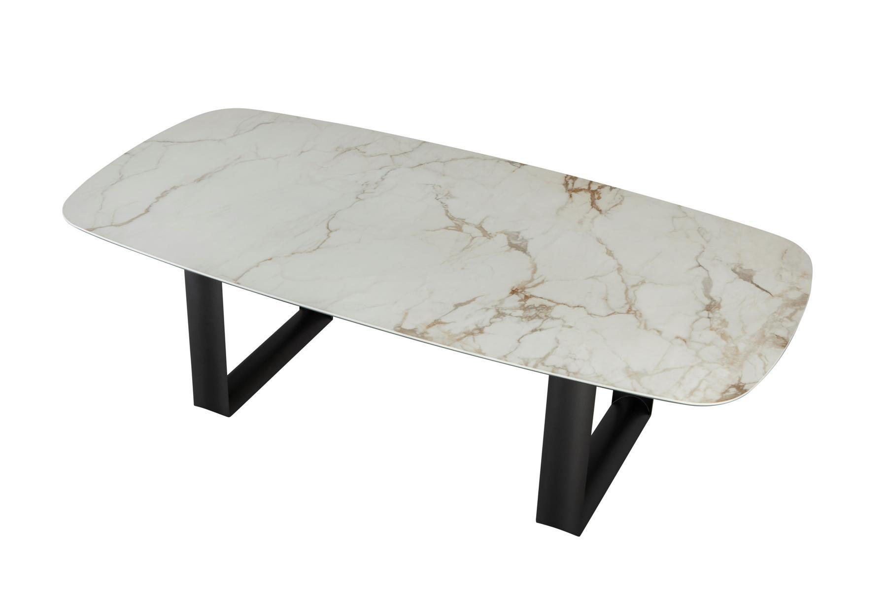 Rectangular porcelain stoneware table | Cube by Tonin Casa