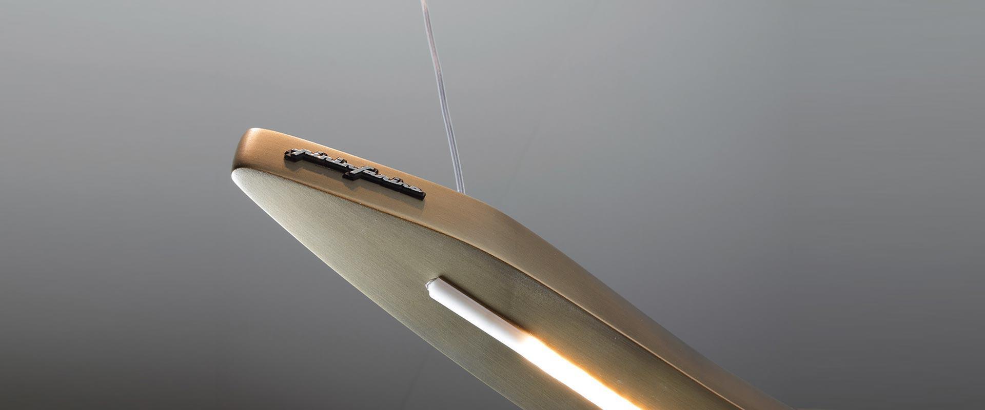 LED metal pendant lamp | Speedform by Reflex