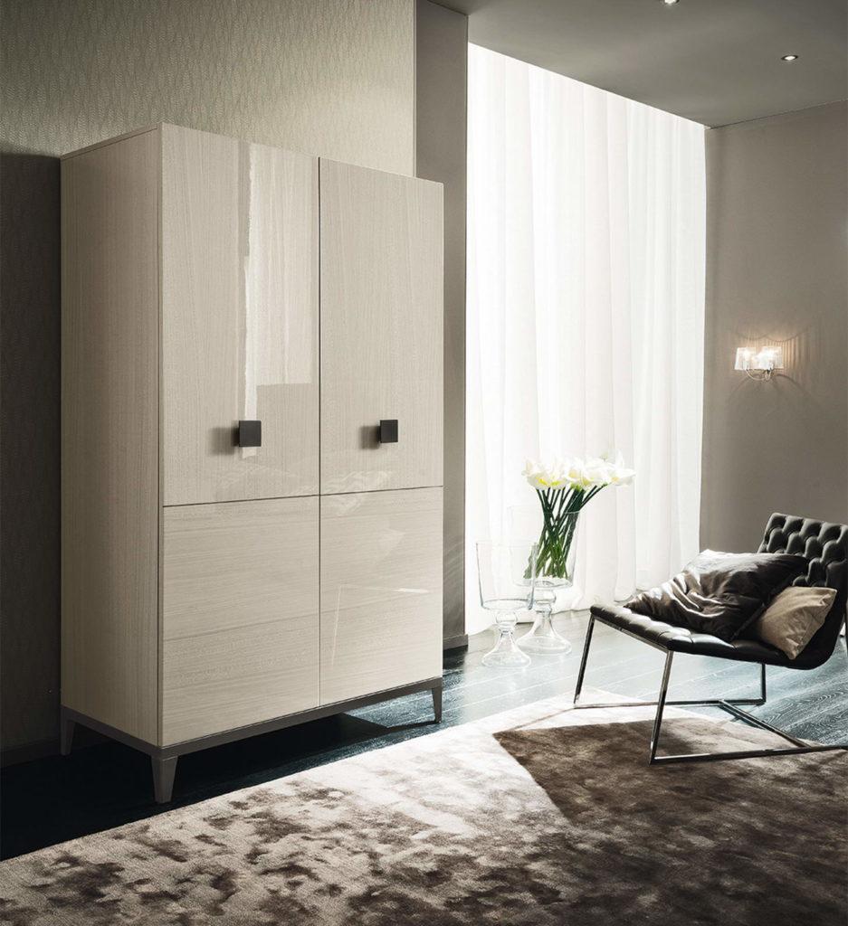 Eco-leather bedroom set | Mont Blanc by ALF Italia