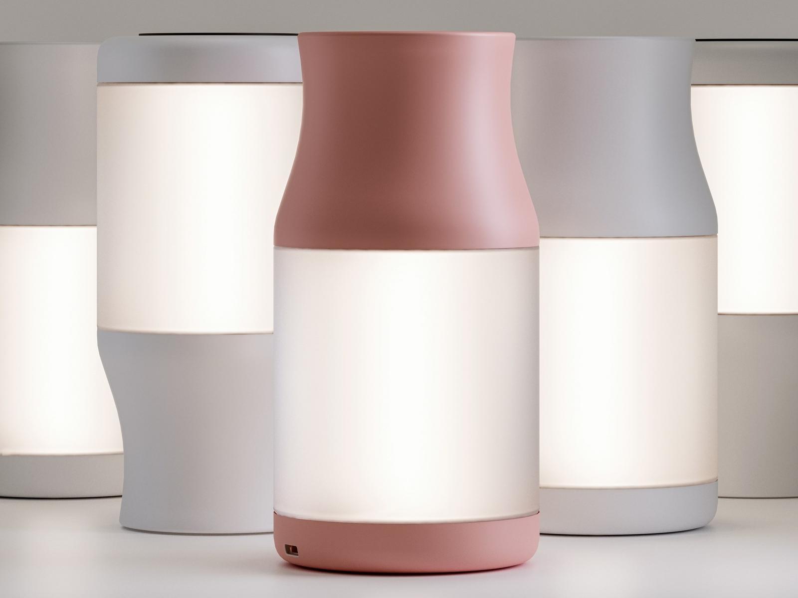LED cordless ABS table lamp | Turny by Fabbian