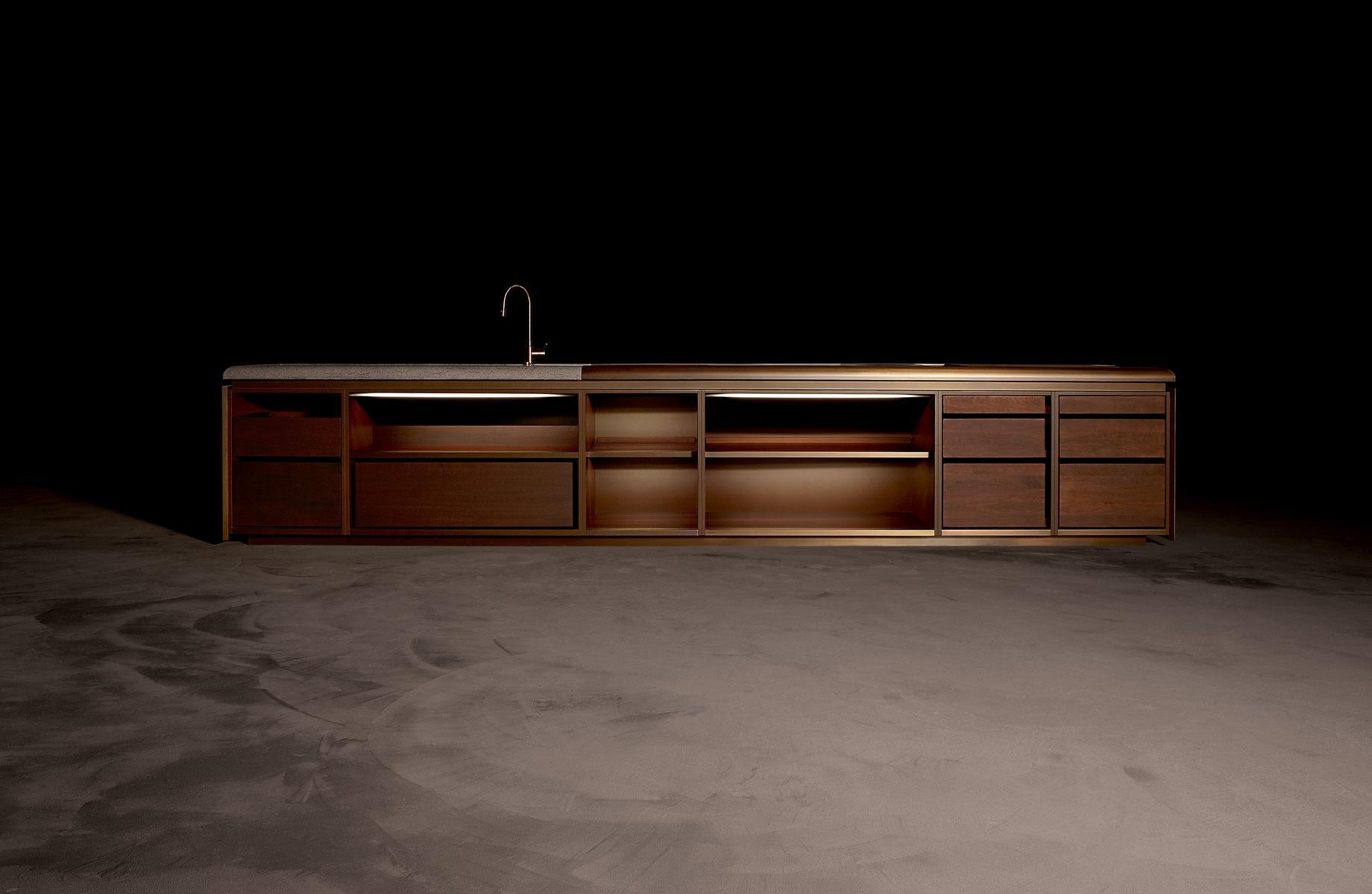 Fitted kitchen with island Rossana Dc10