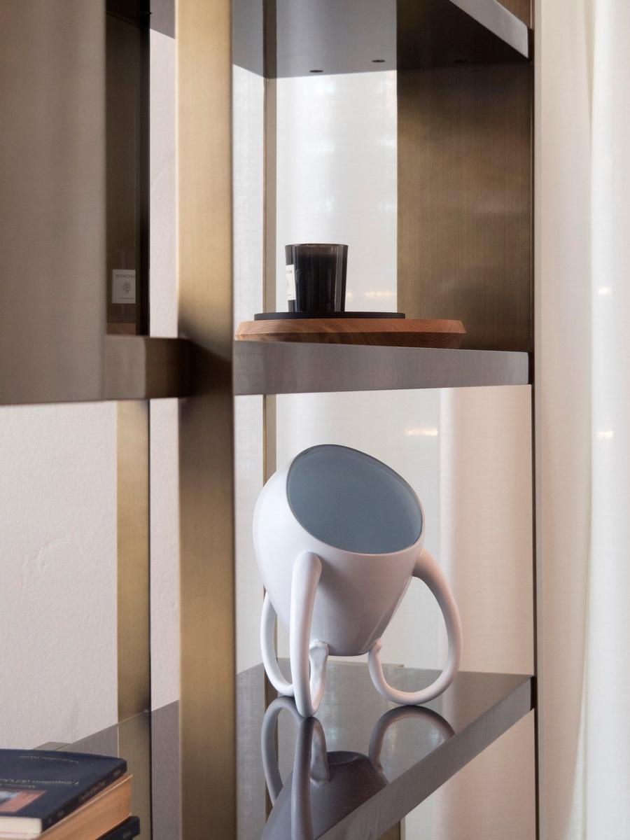 Custom metal storage wall | Giselle by Capital Collection