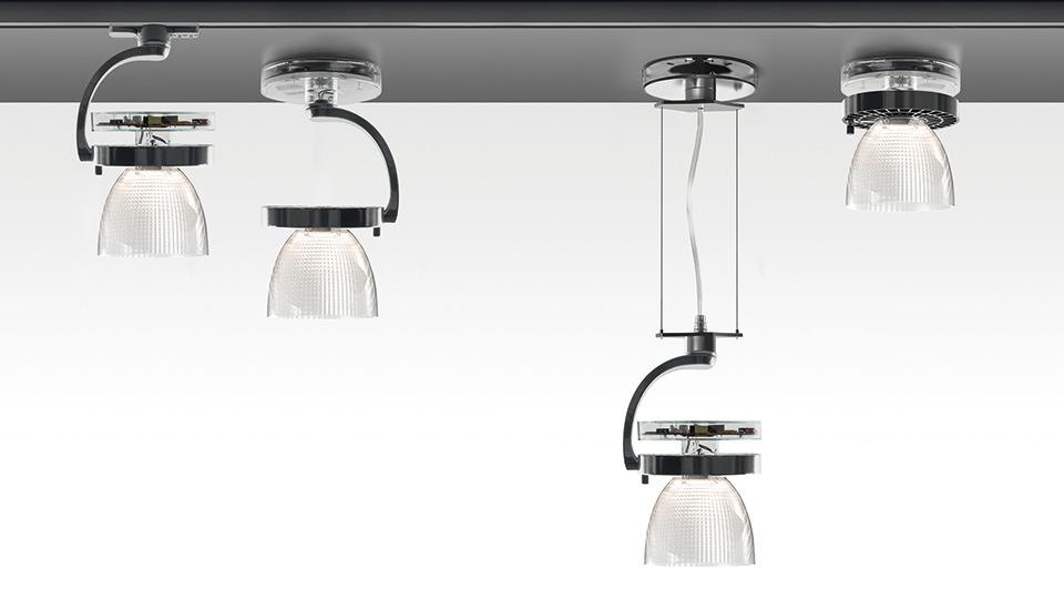 LED die cast aluminium track-Light | Cata Wide by Artemide