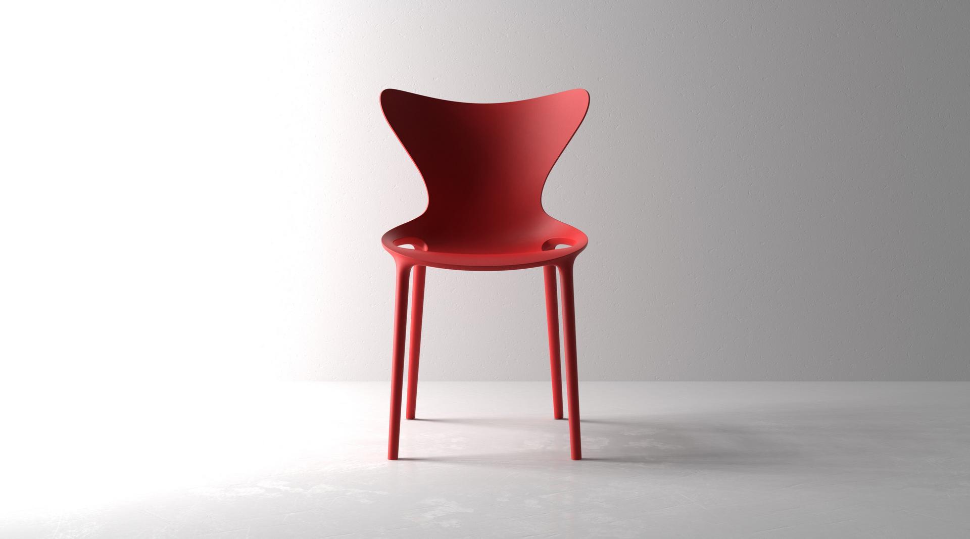Polypropylene garden chair | Love by Vondom