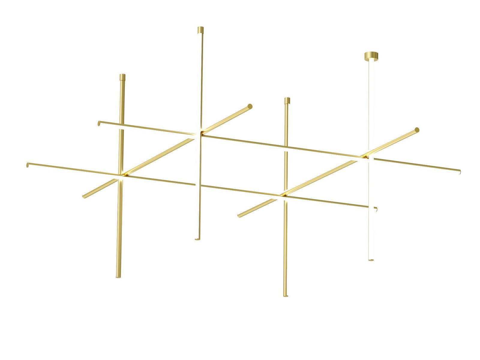 LED extruded aluminium ceiling lamp | Coordinates C4 by Flos