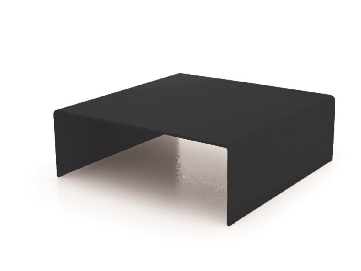 Square crystal coffee table | Bridge Square by Sovet