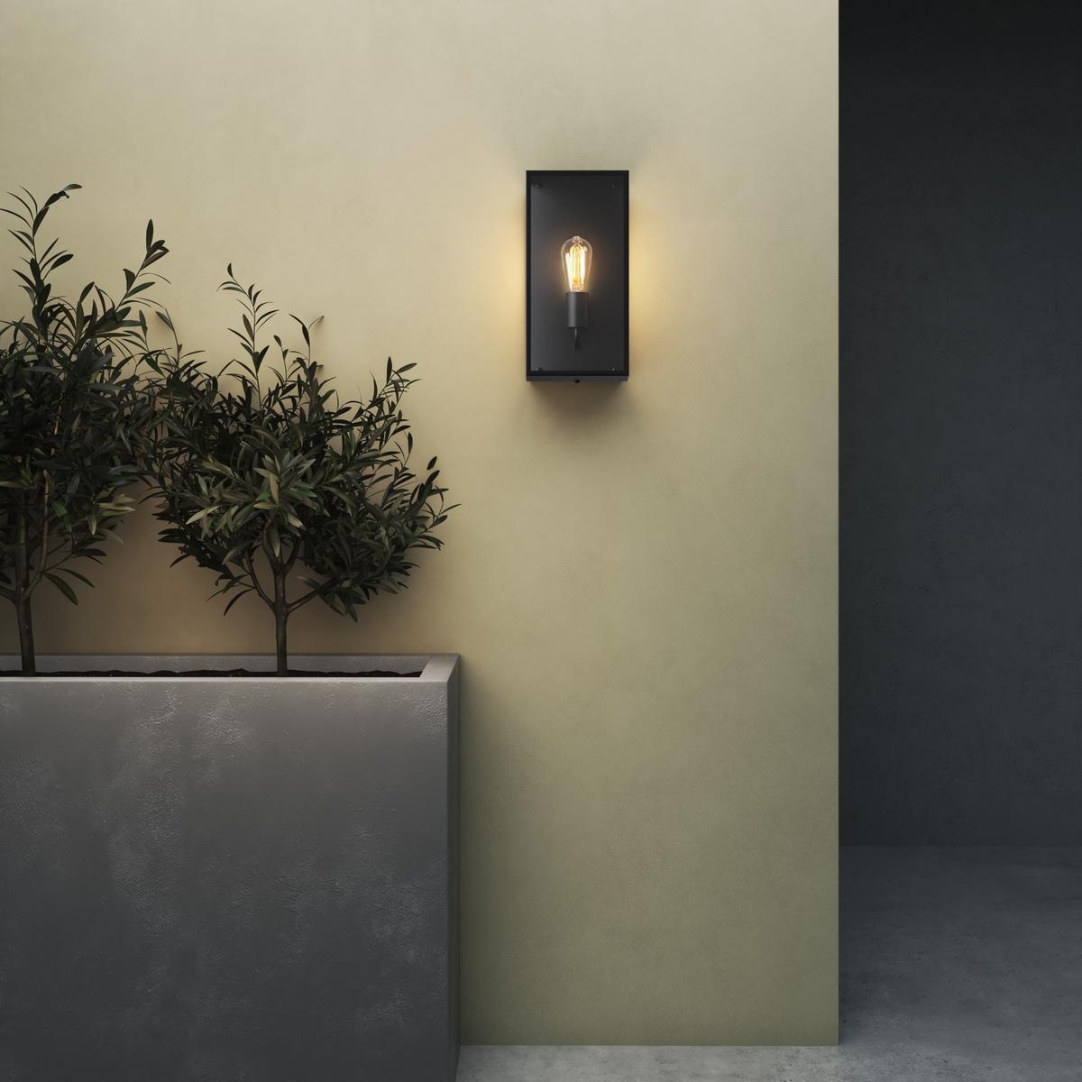LED Glass and Stainless Steel Outdoor wall Lamp | Messina 200 by Astro lighting