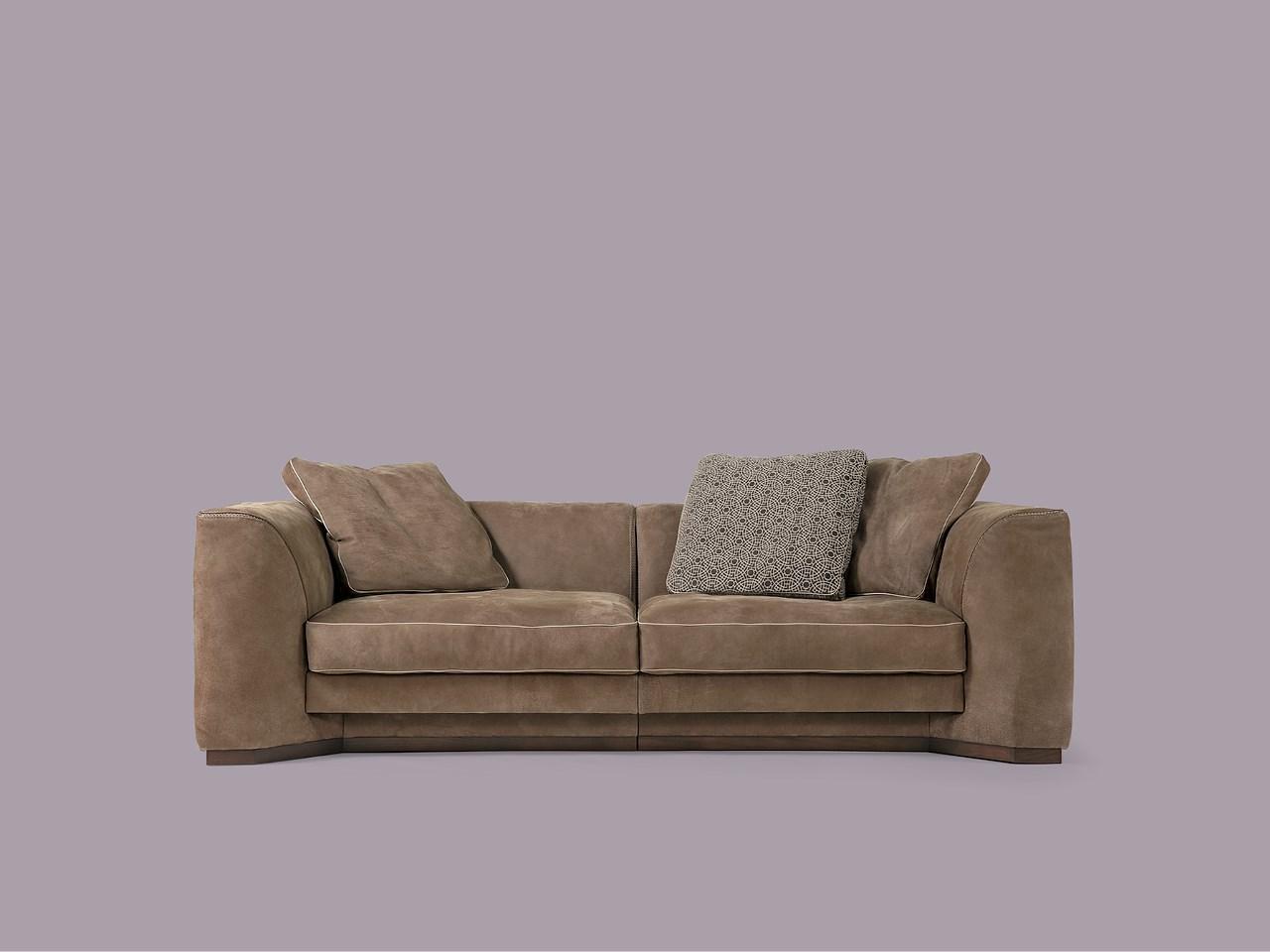 Sectional leather sofa | Franklin by Borzalino