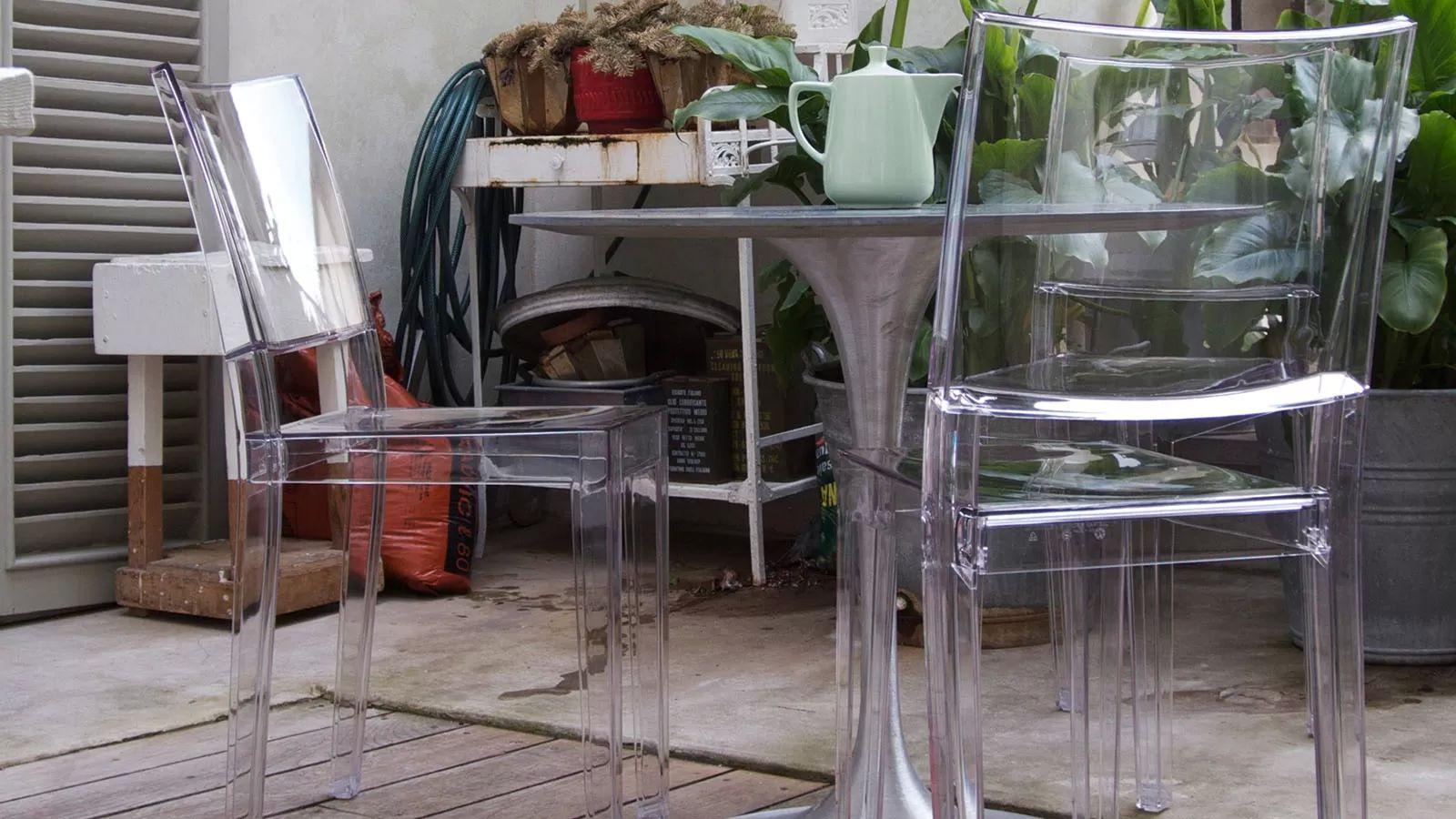 Acrylic chair | La Marie by Kartell