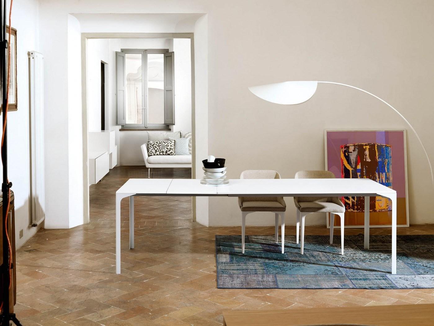 Rectangular metal table | Armando by Midj