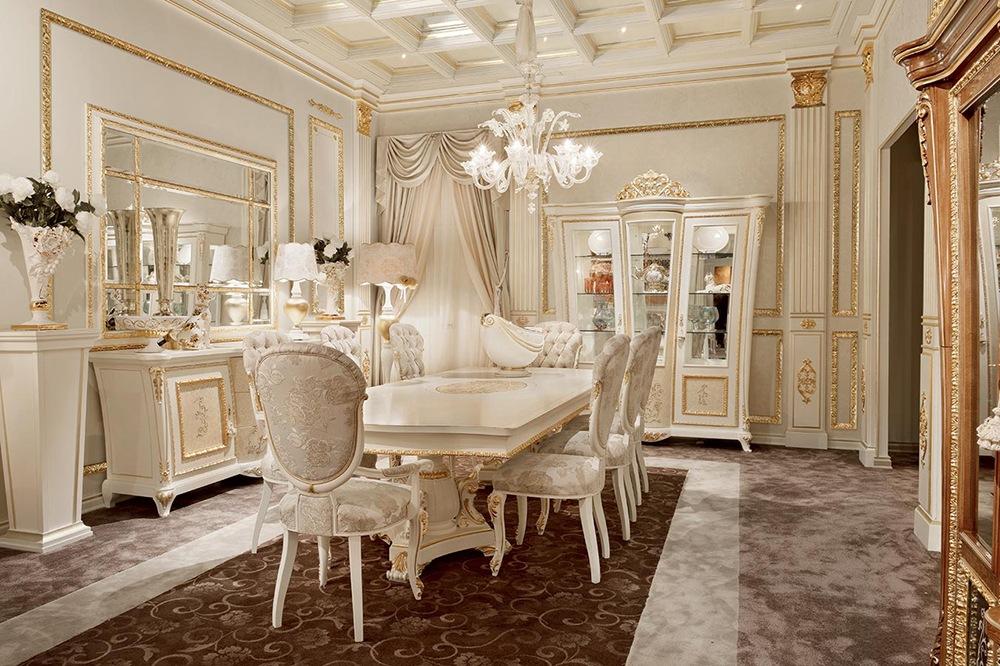 Living room set in a classic style | Medicea by Signorini Coco