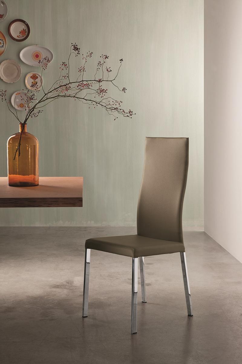 Upholstered fabric chair | Denise by Riflessi